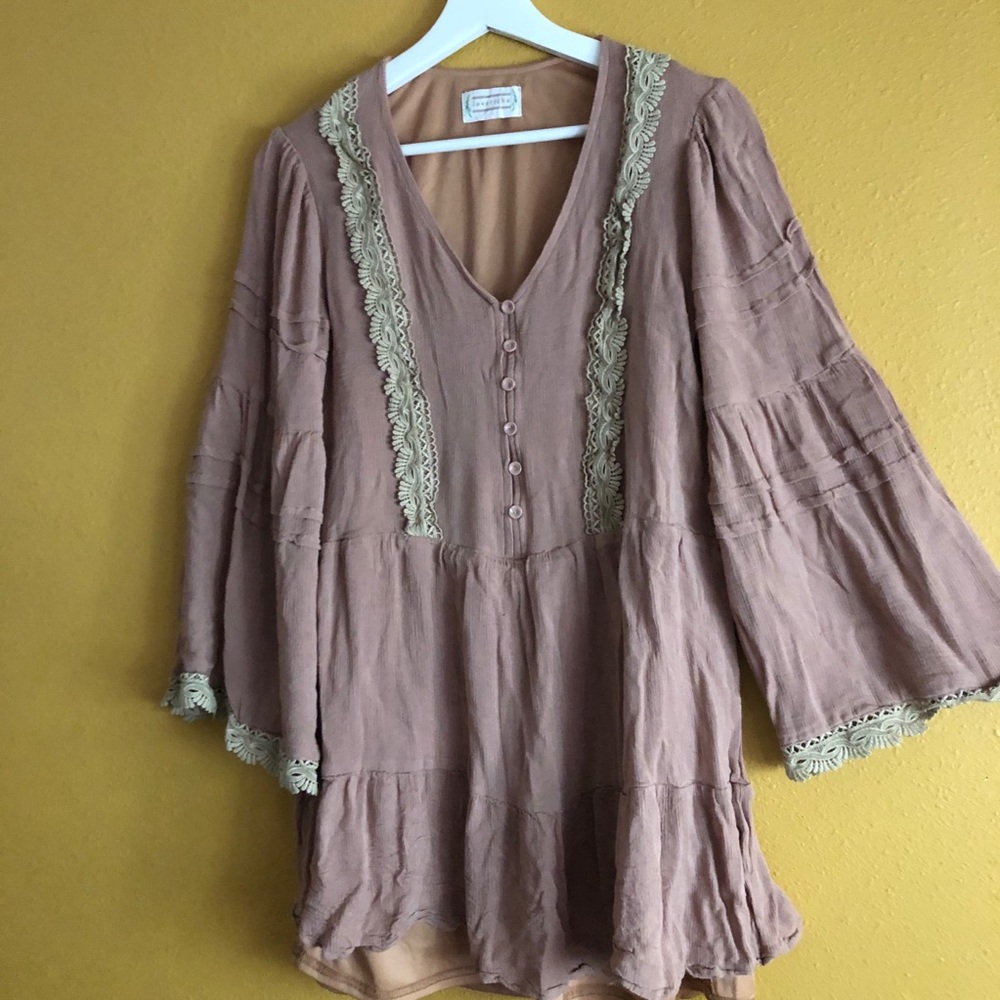 Love Riche beige dress